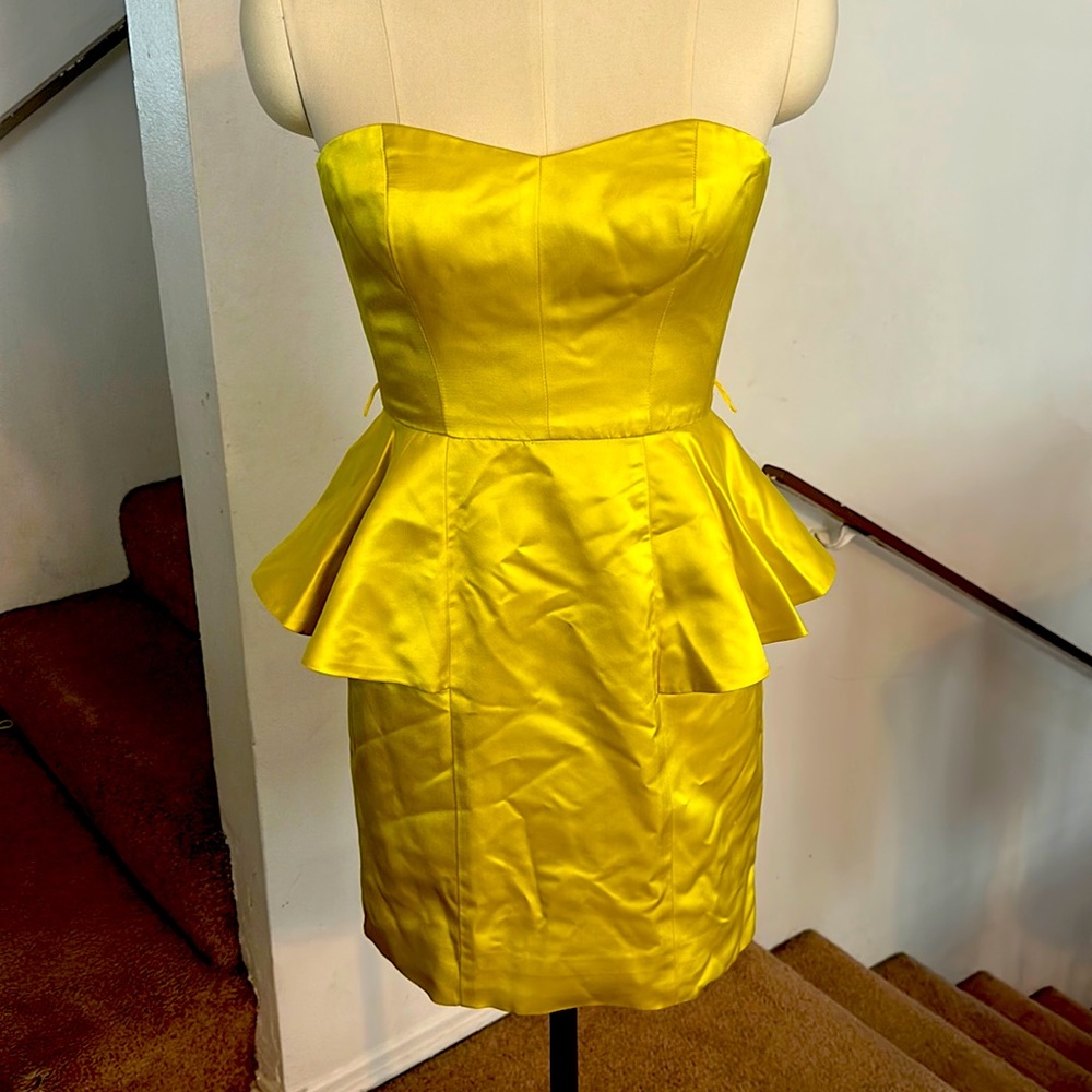 Trina Turk 100% silk mini dress